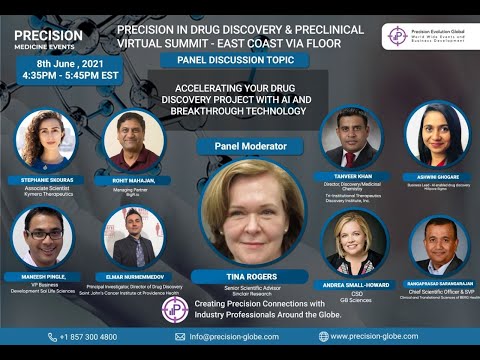 Panel Discussion: Accelerating your Drug Discovery project with AI and Breakthrough Technology