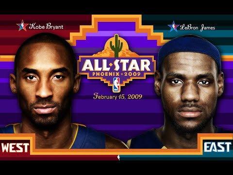 2009 NBA明星賽 傳奇之戰｜ Kobe, O&#039;Neal, James, Iverson, 姚明, Wade, Garnett, Howard, Paul, Stoudemire, Duncan.